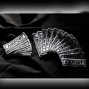 Namenspatches bestickt